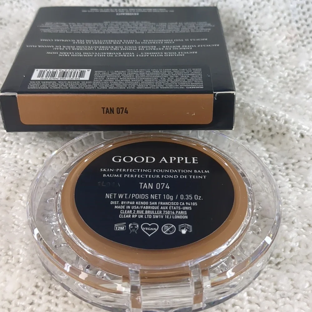 KVD Beauty Good Apple Skin-perfecting Foundation Balm in Tan(074), 10g/0…